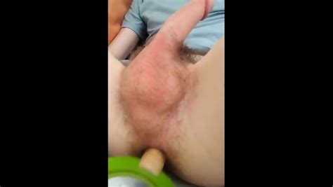 Fuccboi Hardcore Wooden Dildo Fuck And Stretch