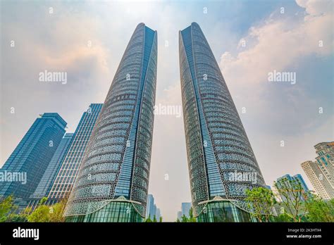 Urban Scenery Of Chengdu Sichuan Province China Stock Photo Alamy