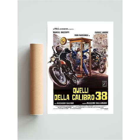 Quelli Della Calibro 38 Italyanca Poster Fiyatı