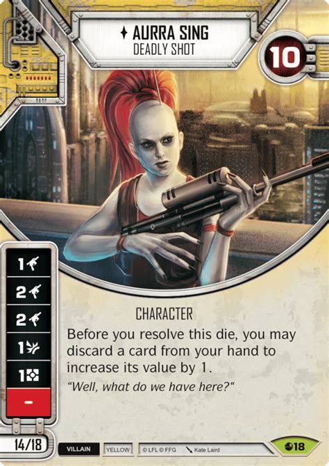 Aurra Sing Star Wars Destiny Card Game Wikia Fandom