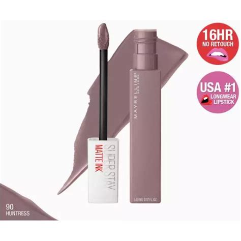 Jual Maybelline Super Stay Matte Ink Liquid Lipstick Huntress Lipcolor Un Nude Edition
