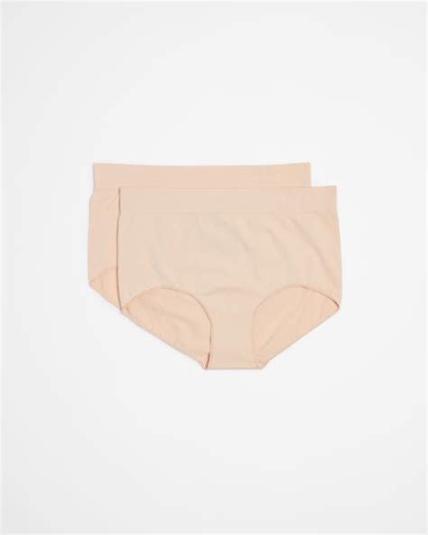 Bonds 2 Pack Seamless Full Briefs Nude Target Australia