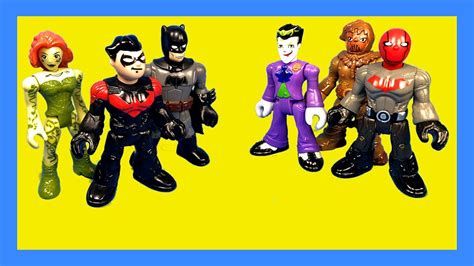 Imaginext Movie With Red Hood Nightwing Scarecrow Poison Ivy And