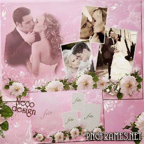 Wedding frame – a collage of four photos – Wedding Waltz | Chinguyenco ...