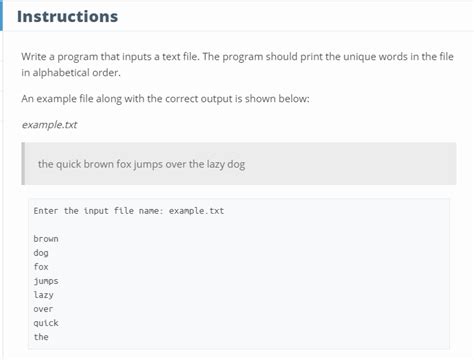 Solved Python Write A Program That Inputs A Text File Chegg