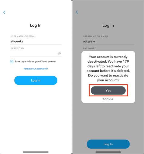 How to deactivate or delete your Snapchat account