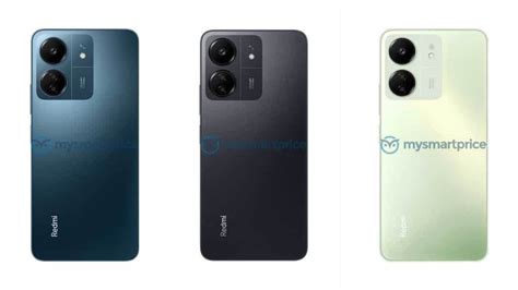Upcoming Redmi 13C high-res renders leaked online, color variant and ...