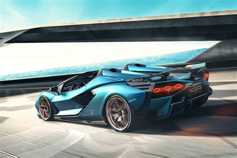 lamborghini sian hybrid convertible revealed car  motoring news