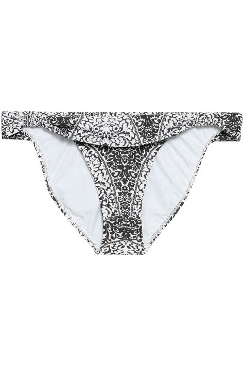 VIX PAULA HERMANNY Printed Low Rise Bikini Briefs THE OUTNET