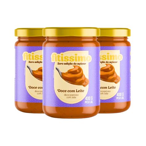 Doce De Leite Fit Sem Açúcar