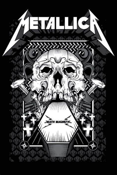 Pin By Corner 172 On Metallica Metallica Art Rock Band Posters