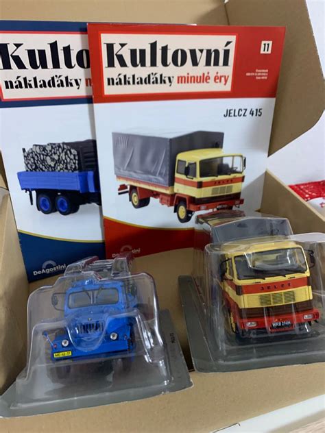 Modely od DeAgostiny 1:43, Série kultovní náklaďáky náklaďáky | Aukro
