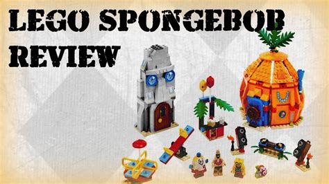 LEGO 2012 SpongeBob SquarePants Bikini Bottom Undersea Party 3818 Review YouTube