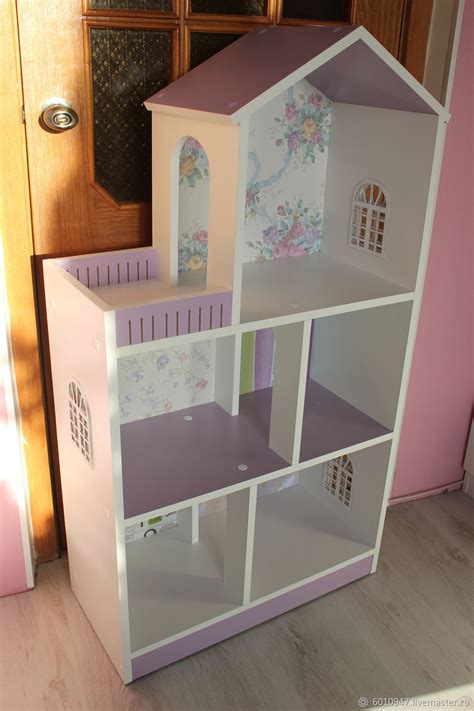 КУКОЛЬНЫЙ ДОМИК-СТЕЛЛАЖ купить в интернет-магазине Ярмарка Мастеров по ...