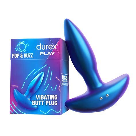 Durex Durex Play Wibruj Cy Korek Analny Dildo Analne Zatyczka Analna Adowana Usb