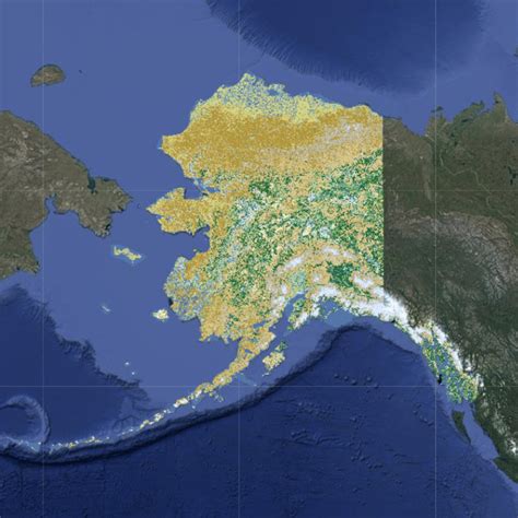 Alaska Land Cover Map 2016 Soar