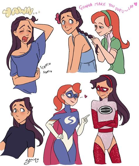 Yamino Photo Cartoon Mom Disney Fan Art Lesbian Comic