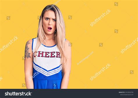 Blonde Cheerleader Images Stock Photos Vectors Shutterstock