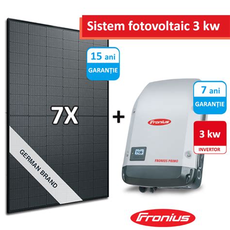 Cu Montaj Sistem Fotovoltaic Kw Montaj Inclus Panouri