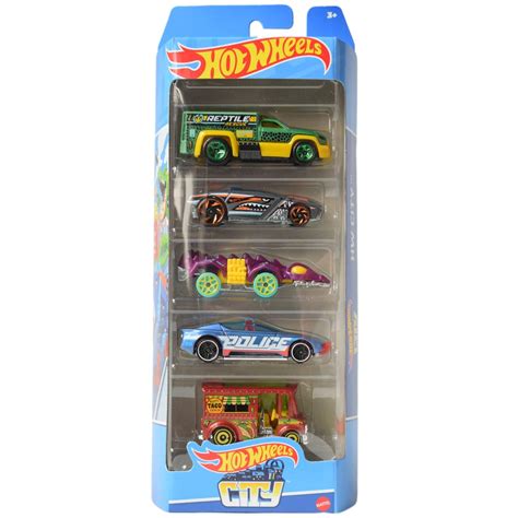 Hot Wheels City kisautó 5db os szett Mattel vásárlás a Játékshopban