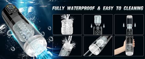 1 pieza Masturbador automático masculino juguete sexual para hombres vagina artificial con 7