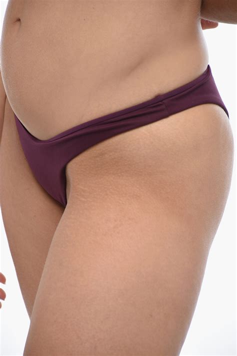 The Attico Solid Color Halterneck Bikini Women Glamood Outlet