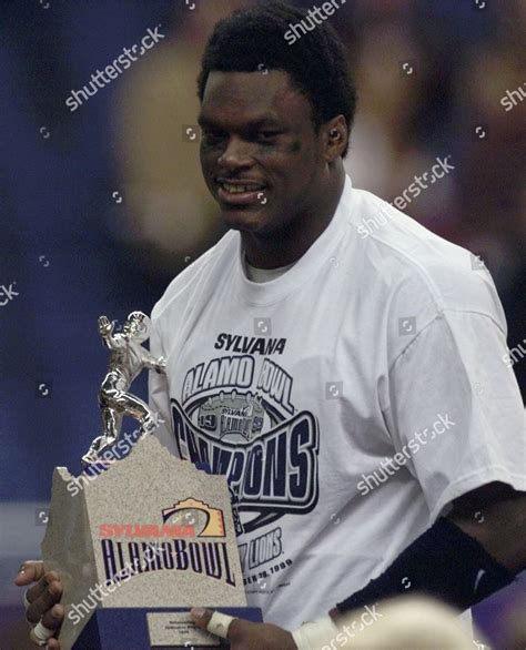 Lavar Arrington Penn State Linebacker Lavar Editorial Stock Photo ...