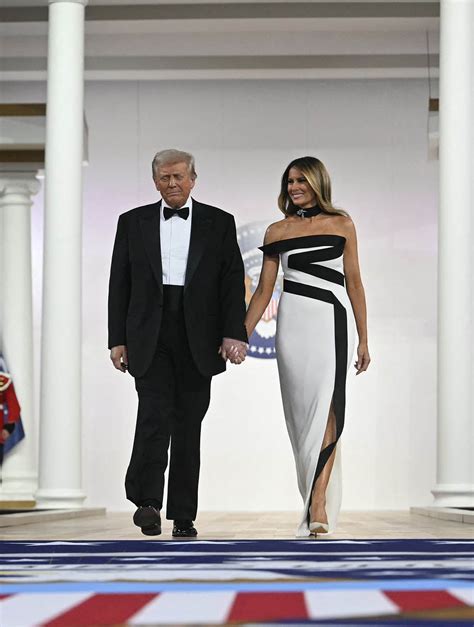 Melania Trump Stylist Herve Pierre Designs Inaugural Ball Dress Again