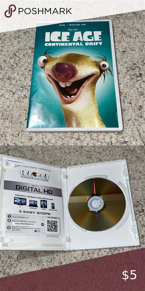 Ice Age Continental Drift Dvd Cover