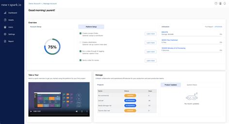New Spark Media Platform