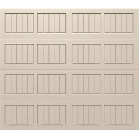 Wayne Dalton Classic Steel Model 8000 8 Ft X 7 Ft Almond Single Garage