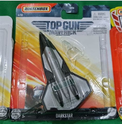 Mattel Matchbox Top Gun Maverick Darkstar Hobbies And Toys Toys And Games