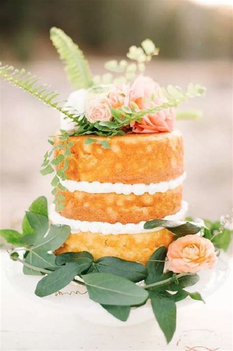 Naked Wedding Cakes We Love