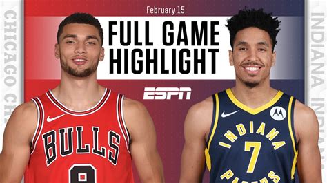 Chicago Bulls Vs Indiana Pacers Full Game Highlights Nba On Espn