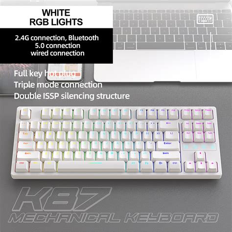 Wholesale K Gaming Keyboard Mode Connection Hot Swappable Rgb Backlit Keyboard For Laptop Pc