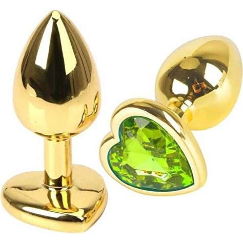 MKL Shop Noxxx Altın Renkli Kalpli Çelik Anal Plug Büyük Fiyatı