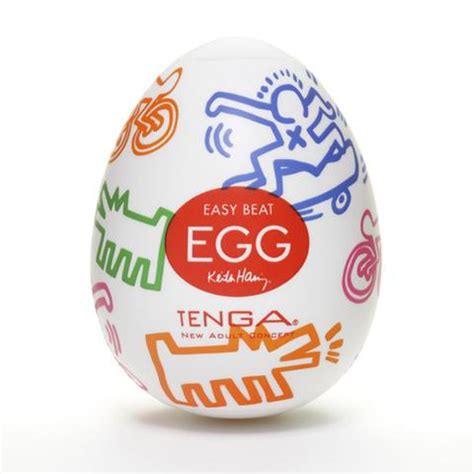 Мастурбатор Tenga Keith Haring EGG Street SEX SHOP ЮЛІЇ ГАЙВОРОНСЬКОЇ