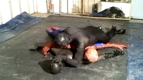 Black Spandex Man Humps Spiderman And Frogman Free Porn Videos YouPornGay