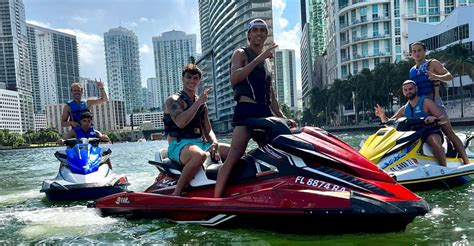 Miami Jet Ski Adventure With Complimentary Speed Boat Ride