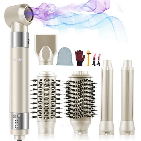 In Hair Air Styler Ionic Hair Dryer Brush Rpm High Speed Frizz Free Hot Air Auto