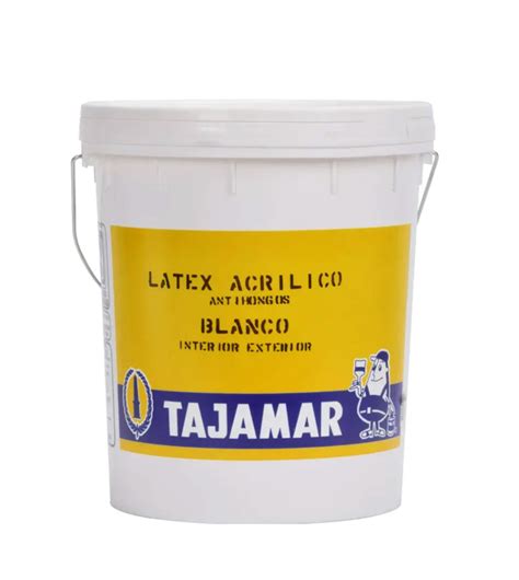 Latex Tajamar Acrilico Galon Balde Blanco Socodima Cl