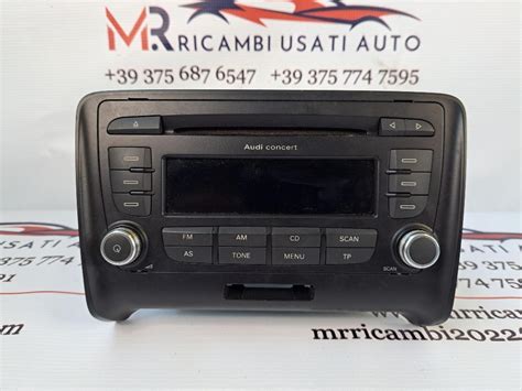 AUTORADIO AUDI TT Serie 8J3 8J0035186M 06 14