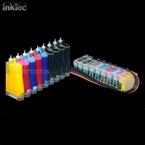 CISS InkTec SUBLIMATION Tinte refill ink für Epson SC P600 DES ES SP