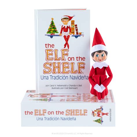 Elf on the shelf Cuento y Muñeco Elfo Niña Cefa Toys