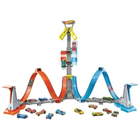 Hot Wheels Zestaw Tor W Podw Jna P Tla Mega Wie A Cm Autko Super Zabawa