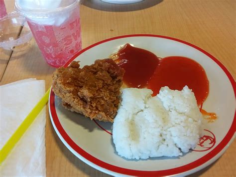 REVIEW MENU KFC RED HOT CHICKEN DI KFC MARGONDA DEPOK LET S SHARE