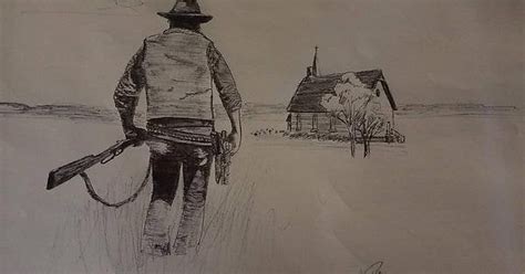 A Sketch I Did At Work Today Rdr2 Inspired Rsketch