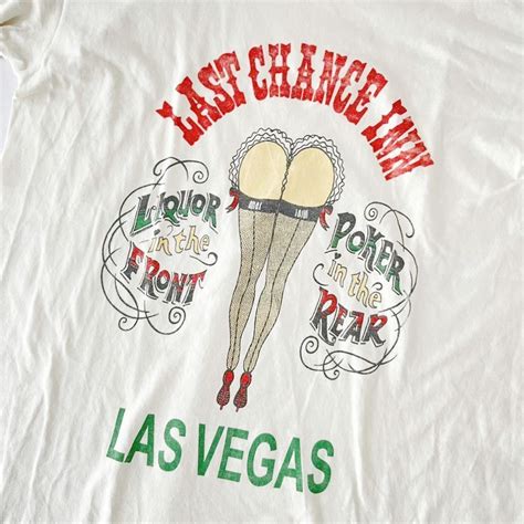 90 s LASVEGAS エロ プリント Tシャツ 白ボディ HANES 検 ビンテージ 90年代 珍品 ヌード バニーガール 80 s ハーレー SEX FUCK ファック イラスト