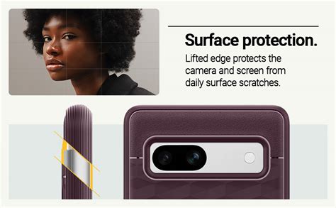 Amazon.com: Caseology Parallax for Google Pixel 7a case 5G [Military ...