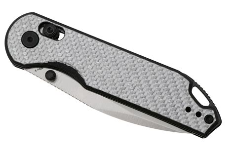 Kizer Vanguard Assassin V3549A3 Satin Nitro V, G10 Silver and Black ...